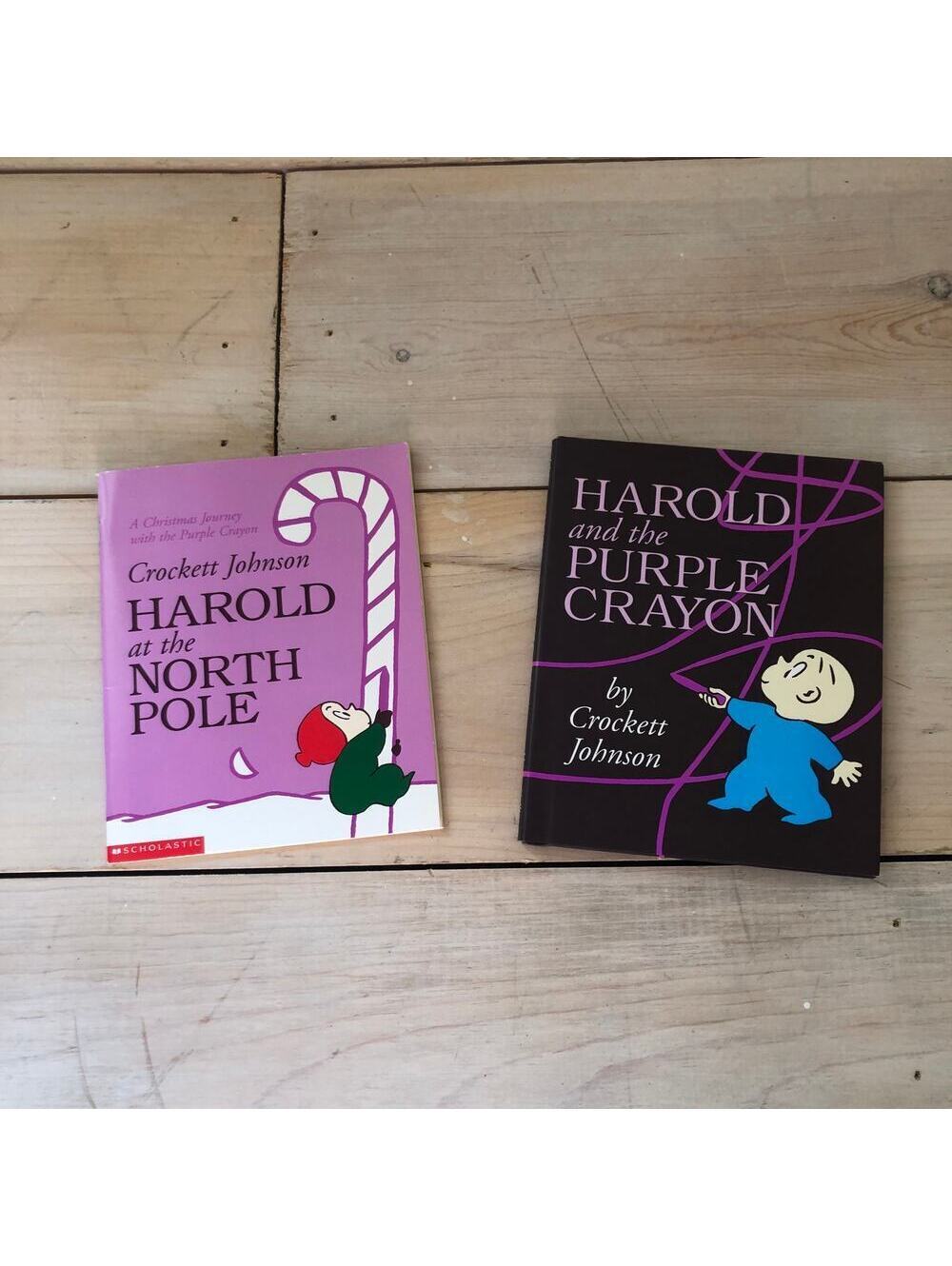 Harold Book Bundle Harold and the Purple Crayon, Harold and the North Pole